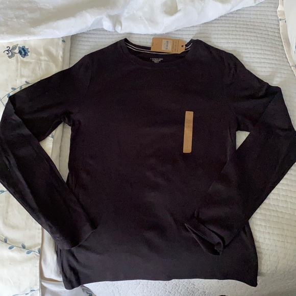 Land’s End Canvas Black Long Sleeve Tee L - Picture 5 of 9